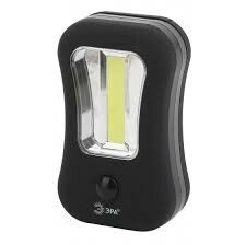 Фонарик светильник подвесной на батарейках 3хААА, ударопрочный корпус с покрытием soft touch, крючком в палатку, магнитный, 2 режима RB-601 ЭРА - Б0033759