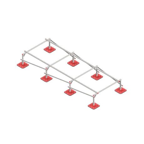 Конструкция опорная для установки оборудования TECHNORAPTOR FOOT 1500х4000 тип 1 HD КМ TR0242 КМ-Профиль