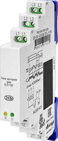 Реле контроля трехфазного напряжения ЕЛ-13У AC400В УХЛ4 Меандр A8302-19911373
