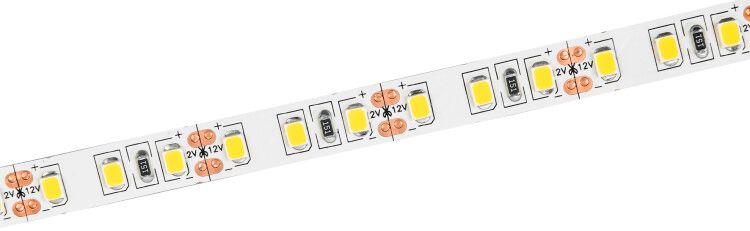 Лента светодиодная LED LSR-2835WW120-9.6-IP20-12В (уп.5м) IEK LSR1-1-120-20-3-05