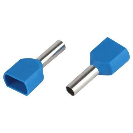 Эра Б0063302 Наконечник-гильза двойн НШвИ(2) 2.5-10 с изолированным фланцем (уп.10шт)