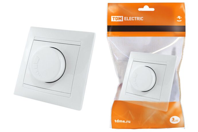 Светорегулятор RL 300 Вт белый "Лама" | SQ1815-0009 TDM