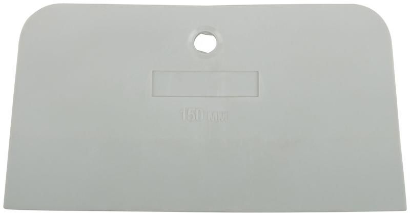 Шпатель 150мм резиновый бел. КУРС 06859