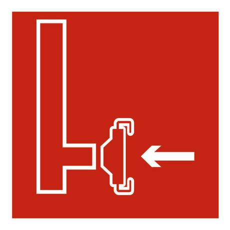 Пластина Пожарный сухотрубный стояк PP-17174.F08 - a17183 BS