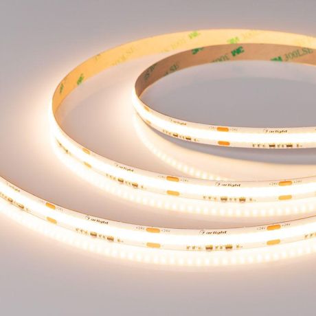 Лента светодиодная COB-X560-10mm 24V Dim-To-Warm (14 W/m, IP20, 5m) (ARL, Dim-To-Warm) - 051296 Arlight