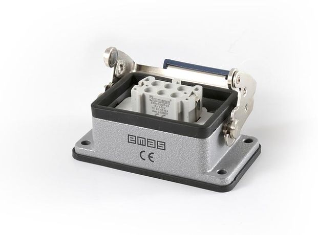 Розетка 2-фиксатора для панели 6 полюсов 16А EMAS EBM06PM46