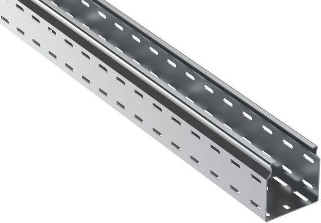 Лоток листовой перфорир. 100х100 L2500 сталь 1.5мм ESCA 7 IEK CLP10-100-100-150-D25