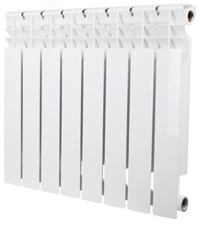 Радиатор биметаллический секционный PRO 500/80/8 боковое подключение 1272Вт - Р0000012810 Oasis