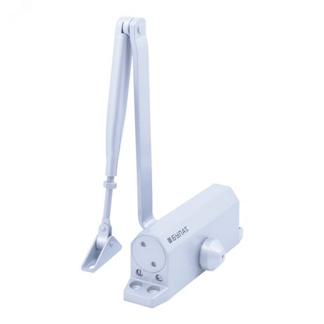 Доводчик дверной Булат ДД 502/4 A-S (60-85 кг) серебро - 13502 ПТК