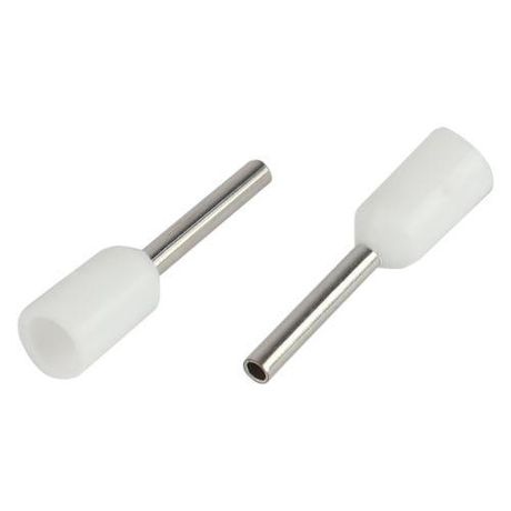 Эра Б0063416 Наконечник-гильза НШвИ 0.5-8 с изолированным фланцем (уп.500шт)