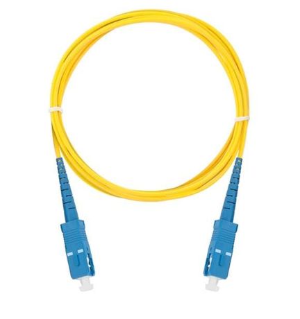 Патч-корд NMF-PC1S2C2-SCU-SCU-003 волоконно-оптический соед. одномод. 9/125мкм стандарта OS2 SC/UPC-SC/UPC одинарн. LSZH нг(В)-HFLTx 2мм желт. 3м NIKOMAX