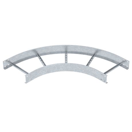 Угловая секция 90° лестничного лотка 110х400 мм R=500 (LB 90 1140 R5 FT) | 6217776 OBO Bettermann