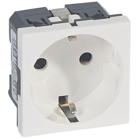 Механизм розетки СП Mosaic 2К+З на винтах Leg 078702 Legrand