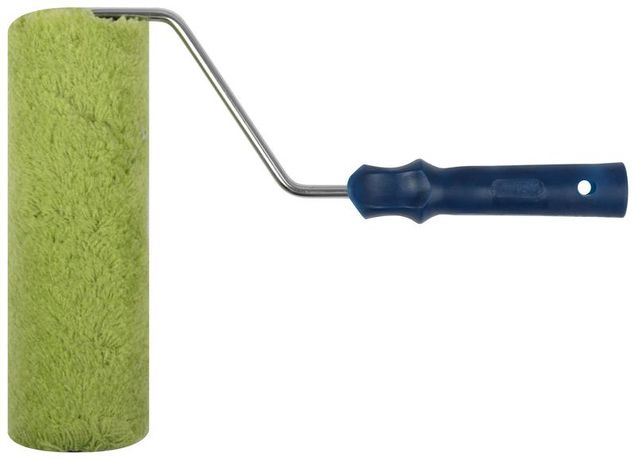 Валик полиакриловый нитяной зеленый Профи, бюгель 8 мм, диаметр 58/94 ворс 18 230 мм - 02188 РОС