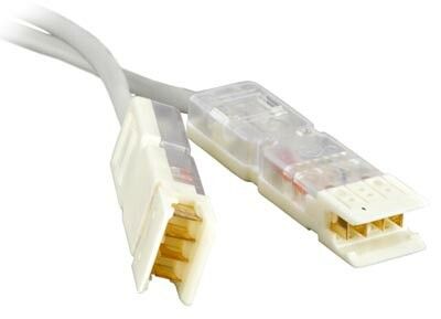 Патч-корд PC-110-110-2P-C5-1M-LSZH-GY 110 тип-110 тип, 2 пары, Cat.5, LSZH, 1 м, серый | 229909 Hyperline