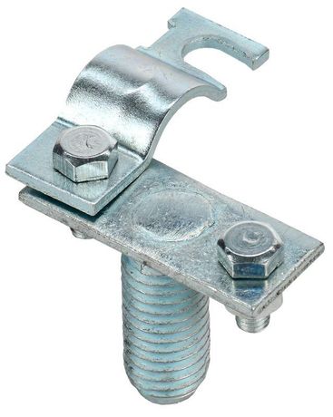 Держатель проводника круглый 8-10мм на изоляционную штангу оцинкованная сталь IEK - ZIS10D-SH-04-18