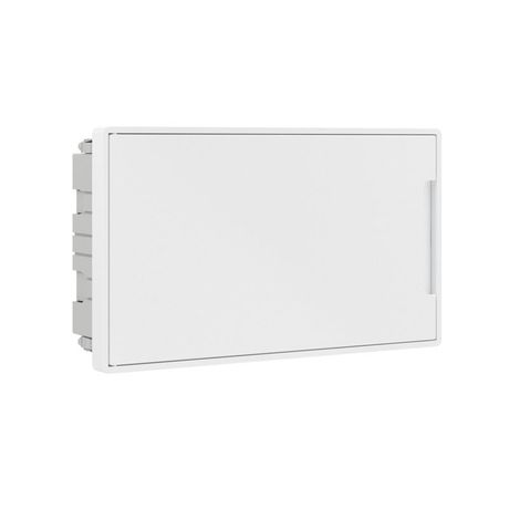 Щиток 18 мод встраиваемый для полых стен FRAME ЩРв-П-18, белый, с белой дверцей, 2 шинами PEN на 8 и 10 отв. F18B3WW DKC ДКС