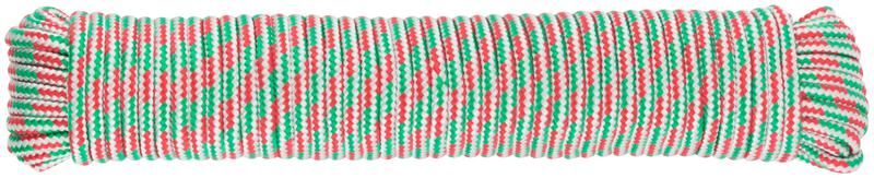 Шнур полипропиленовый с сердечником 5 мм х 20 м, р/н= 240 кгс - 68471 РОС