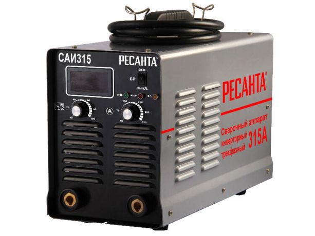Сварочный аппарат инверторный САИ 315 3ф | 65/25 РЕСАНТА Huter