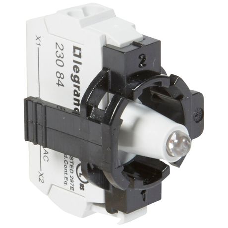 Комплектующий блок для диффузоров - Osmoz комплектации с подсветкой пружин. клеммы 230 В~ жёлтый 1 пост | 023134 Legrand