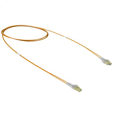 Оптический коммутационный шнур переходной Duplex LC-UPC/SC-UPC, 50/125 OM2, 2 м | RNPC50DCL2 DKC ДКС