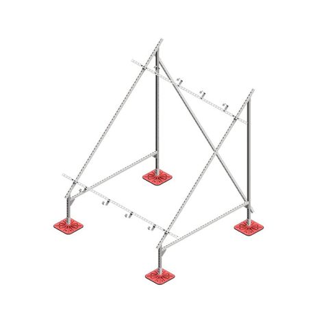 Конструкция опорная для установки солнечной панели/коллектора TECHNORAPTOR FOOT HD КМ TR0281 КМ-Профиль