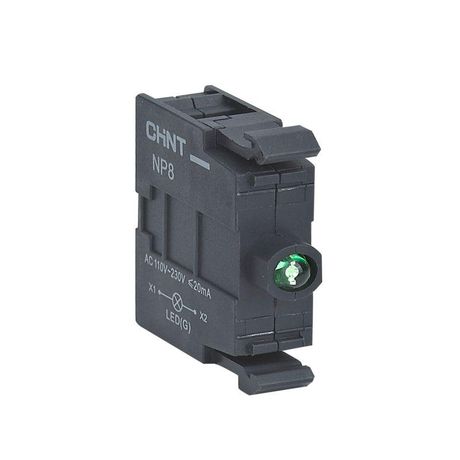 Светодиодный элемент для NP8, AC 110-230В, зелёный (R) | 667534 CHINT
