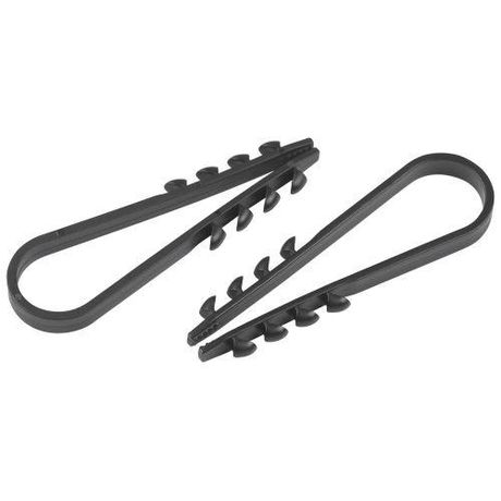 Эра Б0066267 Дюбель-хомут 19-25мм для круглого кабеля NO-224-227 черн (уп.100шт)