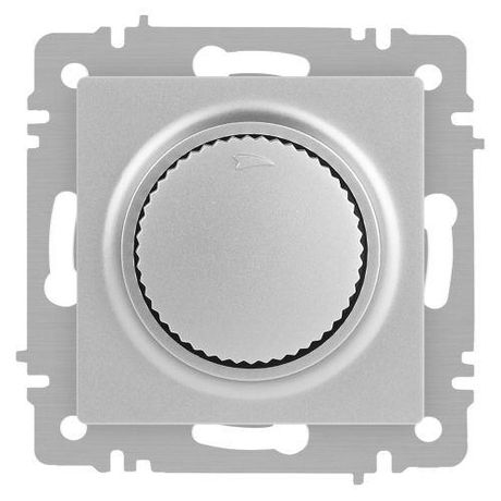 Светорегулятор поворотный СП Accent 6-401-03 600Вт 230В IP20 алюм. Intro Б0063674 ЭРА