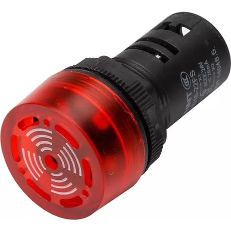Сигнализатор звуковой ND16-22F 22 мм красный АС/DC24В (R) | 593381 CHINT