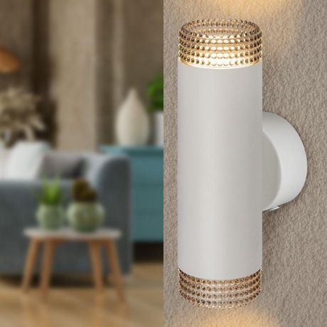 Светильник настенный WL50 WH/BK 2*GU10 2*12Вт IP20 белый, черный | Б0061196 ЭРА