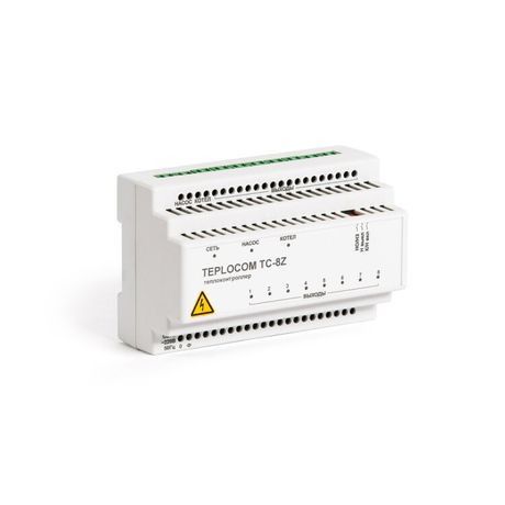 Луч TC-8Z для сист отопления 8 зон упр котлом и насосом | 931 Бастион Теплоконтроллер TEPLOCOM
