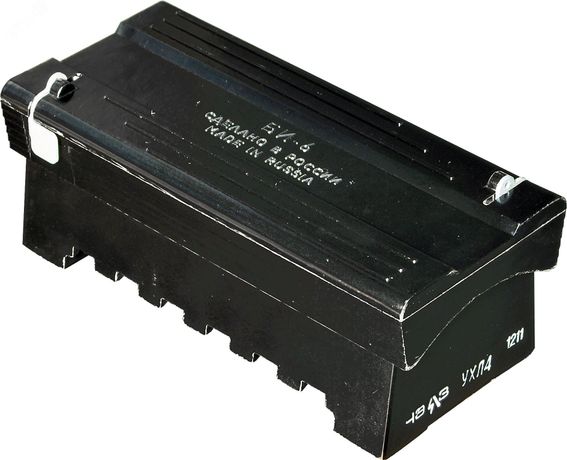 Блок испытат, БИ-6-УХЛ4, ~220V 6A 50Hz заднее присоед. внешн, проводок крепл. утопл. уст-ки на плиту - 600060053.01 ЧЭАЗ