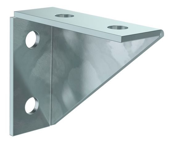 Уголок крепежный двойной усиленный для STRUT-профиля HDZ | CLM50D-UUS-107-40-HDZ IEK