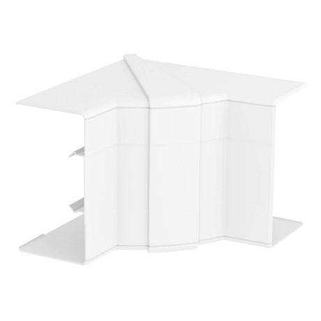 Внутренний угол кабельного канала Rapid 45-2 регулируемый 53x100 мм (ПВХ,белый) (GK-IH53100RW) | 6113070 OBO Bettermann