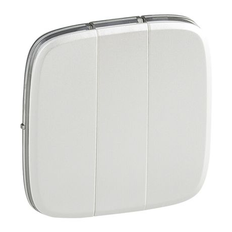 Панель лицевая Valena Allure для 3-кл. выключателя жемчуж. Leg 755039 Legrand