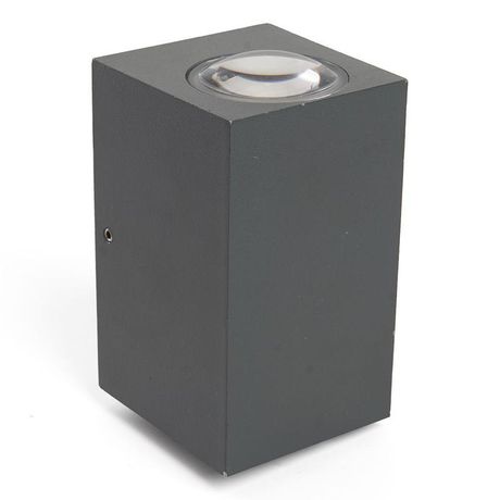 Светильник светодиодный уличный ДБУ-2х5w вверх/вниз 4000K IP54 серый - DH055 48488 FERON