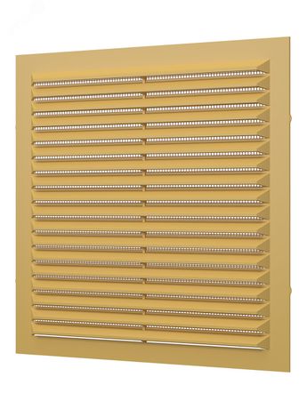 Решетка вентиляционная вытяжная, из ABS пластика 194х194, цвет Бежевый - 1919С беж ЭРА 6147