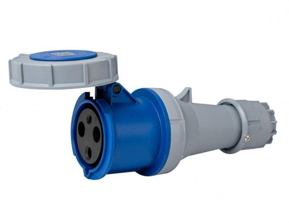 Розетка переносная 2Р+РЕ 63А 220В IP67 РП-103 DEKraft 26138DEK APC