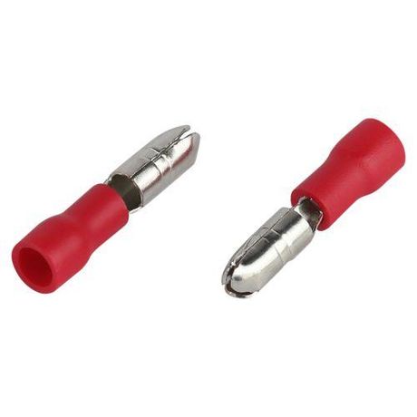 Эра Б0063375 Разъем-штекер изолированный "папа" РшИп 1.25-4 (уп.50шт)