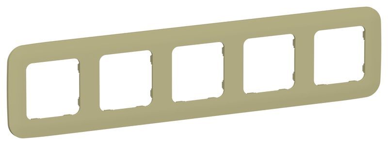 Рамка 5-м СП FLITE РУ-5-А-ФлО олив. IEK FI-M52-31-20-K26 IEK арт. FI-M52-31-20-K26