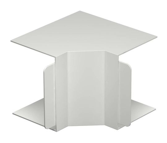 Крышка внутреннего угла кабельного канала WDK 100x130 мм (ПВХ,светло-серый) (WDK HI100130LGR) | 6182348 OBO Bettermann