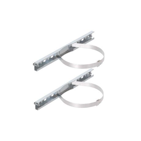 Комплект крепления на столб для цельного навесного шкафа из фибергласа, Ш=600 мм - CN5FB060 ДКС