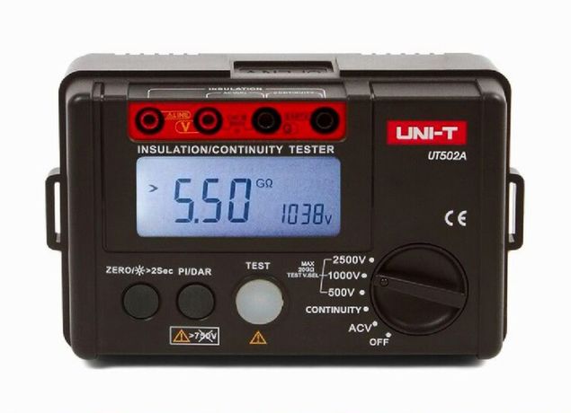 Измеритель сопротивления изоляции UNI-T UT502A (мегаомметр) | 13-0044 SDS MEET