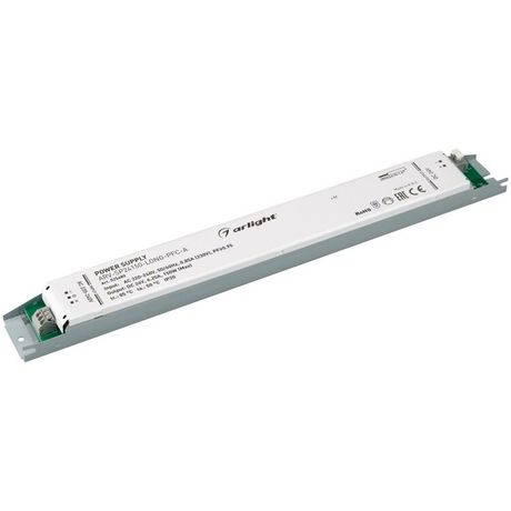 Блок питания ARV-SP24150-LONG-PFC-A (24V, 6.25A, 150W) (ARL, IP20 Металл, 5 лет) - 025480 Arlight