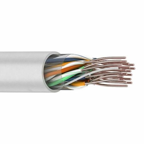 Кабель витая пара U/UTP кат.5 16х2х24AWG медь сер. (305м) (м) Rexant 01-1012 MEET