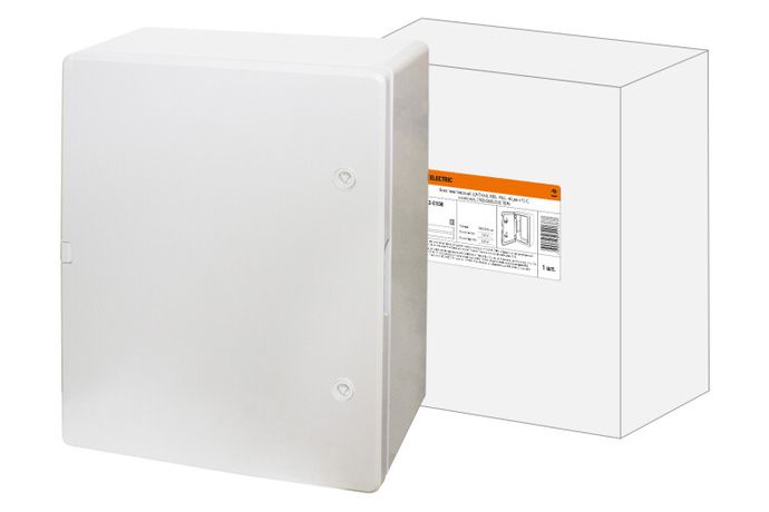 Бокс пластиковый ЩМП-0-8, ABS, IP65, -45 до +75 С, навесной, (700x500x250) | SQ0932-0108 TDM
