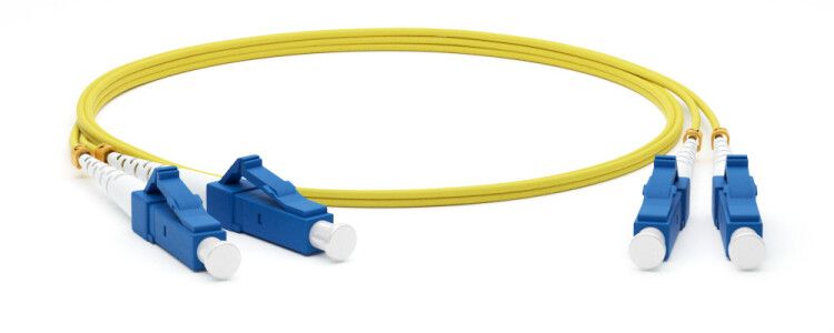 Патч-корд FC-D2-9-LC/UR-LC/UR-H-10M-LSZH-YL волоконно-оптический (шнур) SM 9/125 (OS2), LC/UPC-LC/UPC, 2.0 мм, duplex, LSZH, 10 м | 37188 Hyperline