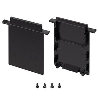 Заглушка SL-LINIA52-3L-F-HIGH BLACK глухая (Arlight, Пластик) | 044704 Arlight