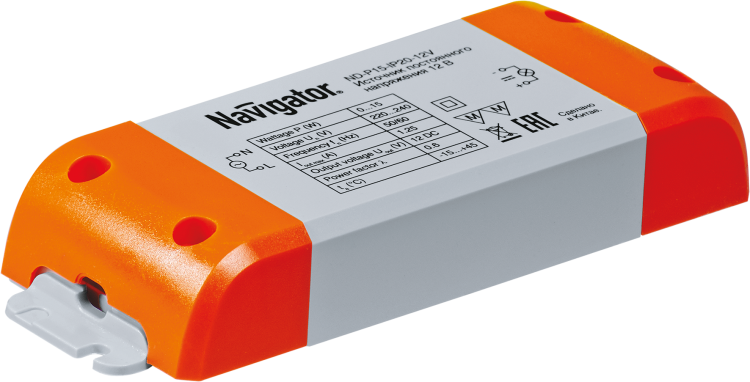 Драйвер светодиодный LED 15w 12v - 18075 Navigator 71460